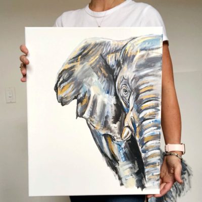 Silver Elephant - Private Art Class