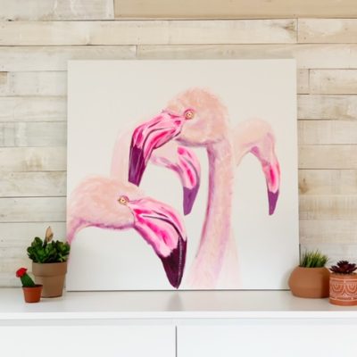 SOLD Flamingos // STAY WILD