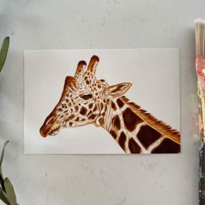 Portrait of a Giraffe