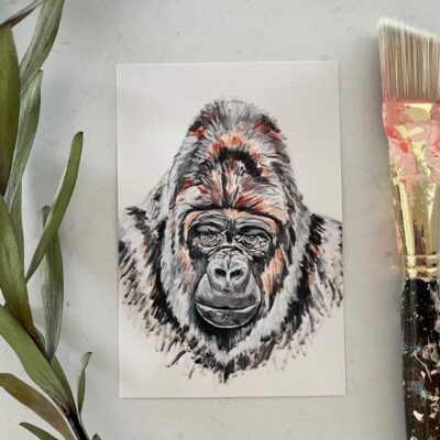 Portrait of a Gorilla