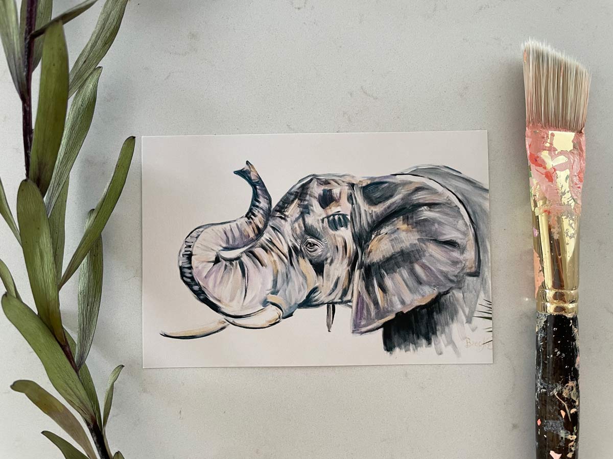Portrait of an Elephant