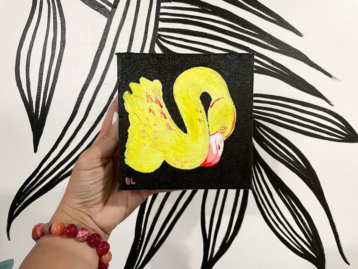 Dalila In Yellow 5x5